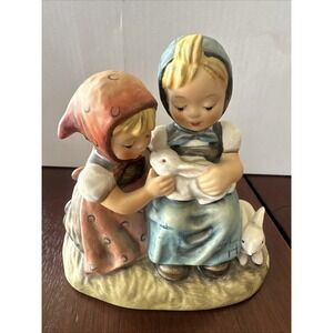 Hummel Goebel Figurine 384 EASTER TIME TMK-5 4" - Signed‎ 81'